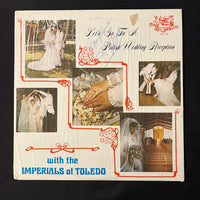 LP The Imperials of Toledo 'Let's Go To a Polish Wedding Reception' signed polka VG+/VG+