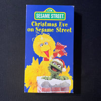 VHS Christmas Eve On Sesame Street (1987) Jim Henson, Carroll Spinney