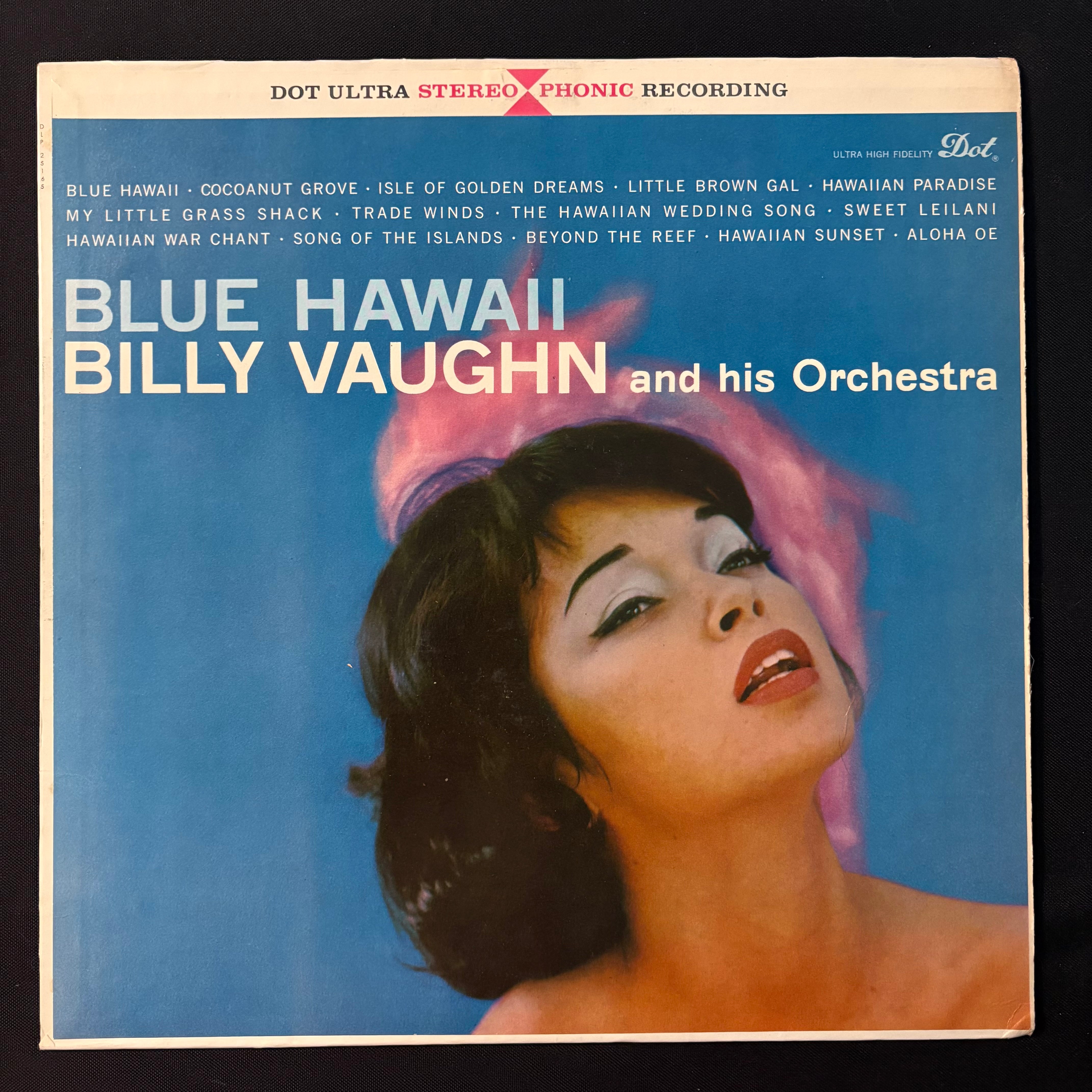 【中古】 Blue Scene In Hawaii LP Billy Vaughn and His Orchestra 'Blue Hawaii' (1959) VG