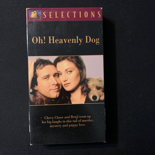 VHS Oh Heavenly Dog (1980) Chevy Chase, Jane Seymour, Benji