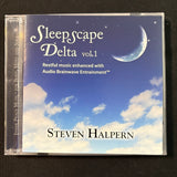 CD Steven Halpern 'Sleepscape Delta Vol. 1' (2011) music with delta brainwave enhancement