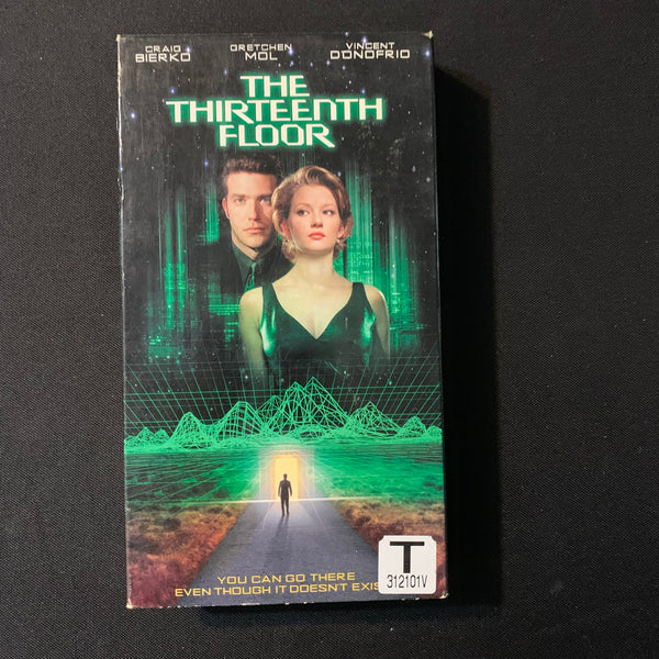 VHS The Thirteenth Floor (1999) Craig Bierko, Gretchen Mol, Vincent D'onofrio