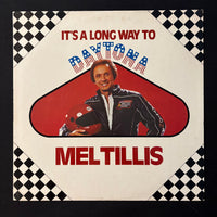 LP Mel Tillis 'It's a Long Way To Daytona' (1982) VG+/VG+ NASCAR country vinyl record