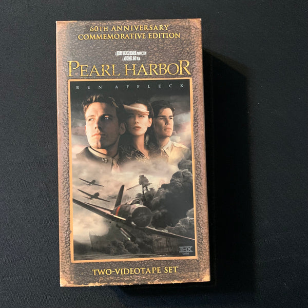 VHS Pearl Harbor (2001) Ben Affleck, Kate Beckinsale, Josh Hartnett 2 tape set