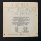 LP Helen Reddy 'I Don't Know How To Love Him' (1971) VG/VG vinyl record