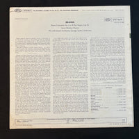 LP Brahms Piano Concerto No. 2 (1964) Leon Fleisher, George Szell, Cleveland Orchestra VG/VG vinyl record