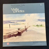 LP Violin Varieties (1979) David Cerone, Donald Payne, Suzuki Violin School VG+/VG vinyl record