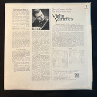 LP Violin Varieties (1979) David Cerone, Donald Payne, Suzuki Violin School VG+/VG vinyl record