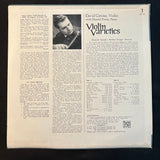 LP Violin Varieties (1979) David Cerone, Donald Payne, Suzuki Violin School VG+/VG vinyl record