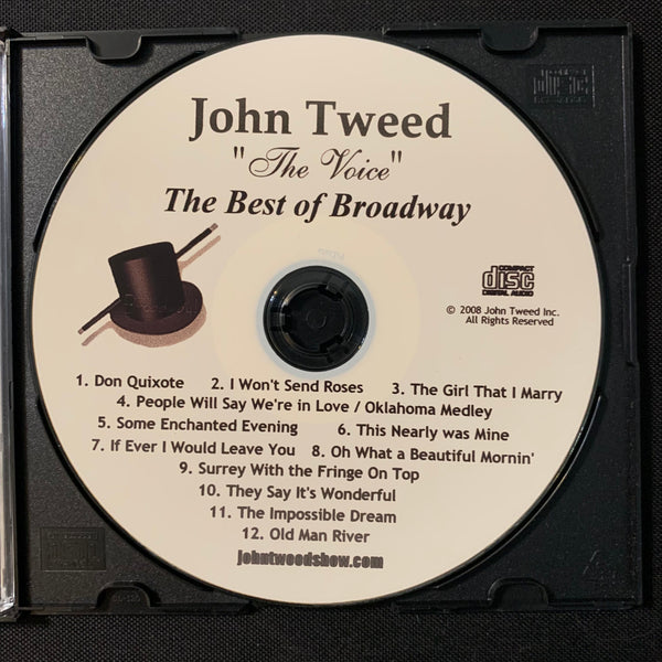 CD John Tweed 'Best of Broadway' (2008) Branson MO singer