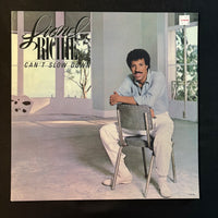 LP Lionel Richie 'Can't Slow Down' (1983) VG+/VG+ gatefold vinyl record