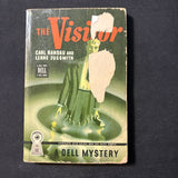 BOOK Carl Randau/Leane Zugsmith 'The Visitor' (1944) PB Dell mystery crime map