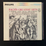 LP Swingle Singers 'Bach's Greatest Hits' (1963) jazz vocalese meets classical music VG+/VG+ vinyl record