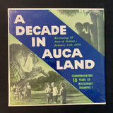 LP A Decade In Aucaland DLP 209 Christian Missionary documentary Ecuador Auca tribe VG+/VG+