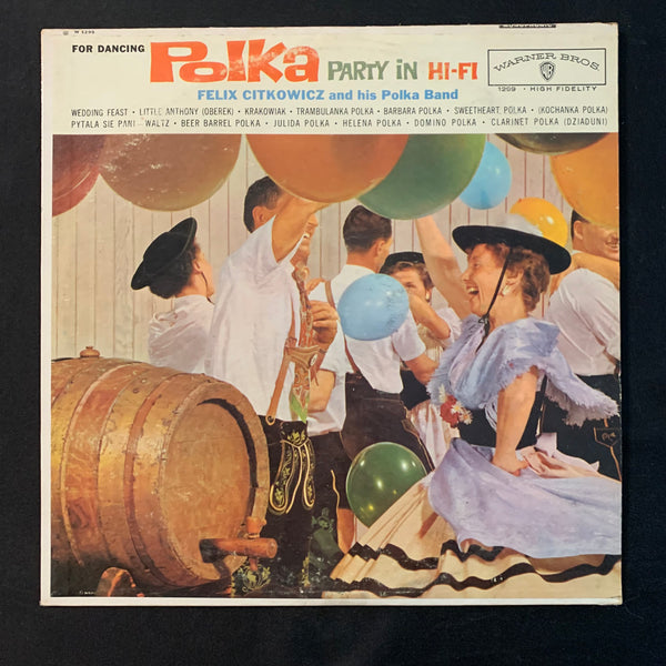 LP Felix Citkowicz and His Polka Band 'Polka Party In Hi-Fi' (1959) VG+/VG vinyl record