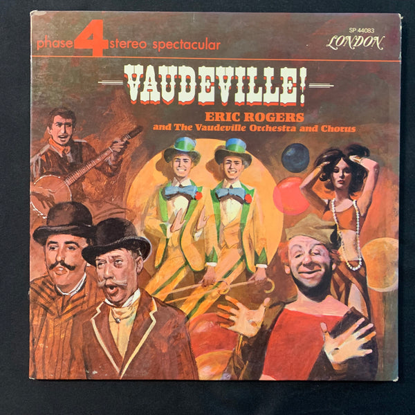 LP Eric Rogers and the Vaudeville Orchestra and Chorus 'Vaudeville!' (1976) VG/VG+ ex-library vinyl record