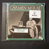CD Carmen McRae 'Carmen Sings Monk' (1990) ex-library jazz