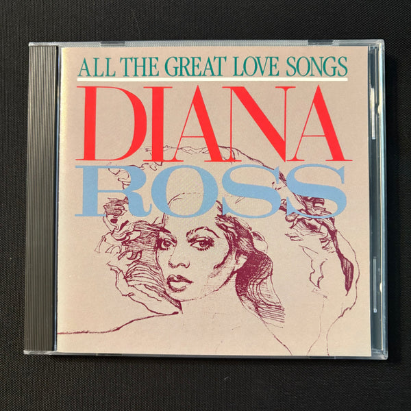 CD Diana Ross 'All the Great Love Songs' (1984) Motown It's My Turn, Endless Love