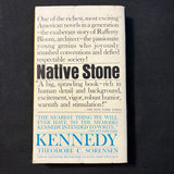 BOOK Edwin Gilbert 'Native Stone' (1966) PB Bantam novel unconventional architect