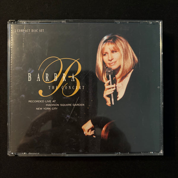 CD Barbra Streisand 'The Concert' (1994) 2-disc set Somewhere, The Way We Were