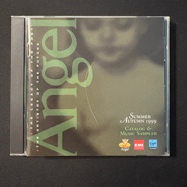 CD Angel Catalogue and Sampler Summer-Fall (1999) Anne Dudley, Ravi Shankar, Sarah Chang, Jacqueline Du Pre