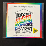CD Joseph and the Amazing Technicolor Dreamcoat (1992) Original Canadian Cast Recording