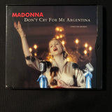 CD Madonna 'Don't Cry For Me Argentina' single (1997) Evita