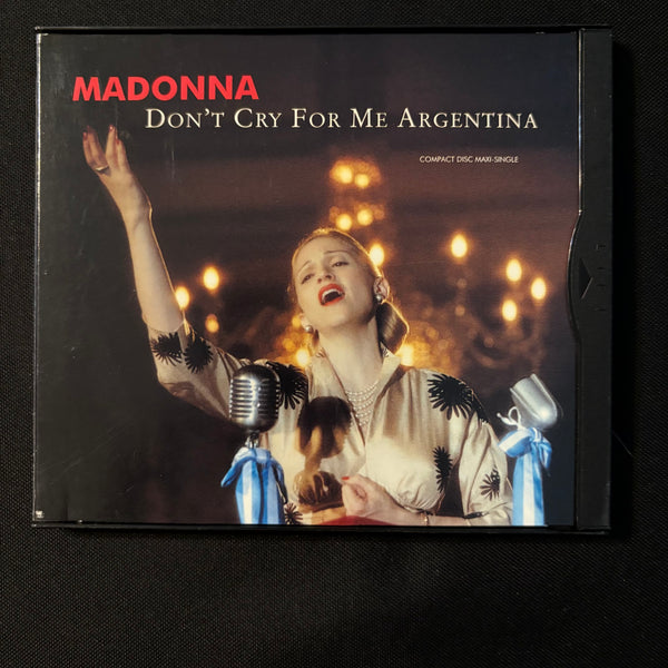 CD Madonna 'Don't Cry For Me Argentina' single (1997) Evita
