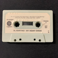 CASSETTE Al Martino 'My Heart Sings' (1970) vintage tape paper labels