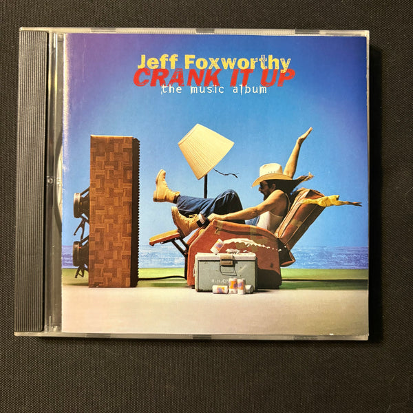 CD Jeff Foxworthy 'Crank It Up: The Music Album' (1996) The Beach Boys, Los Straitjackets