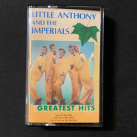 CASSETTE Little Anthony and the Imperials 'Greatest Hits' tape Tears On My Pillow