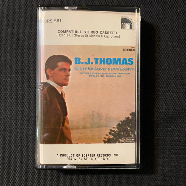 CASSETTE B.J. Thomas 'Sings For Lovers and Losers' (1967) tape