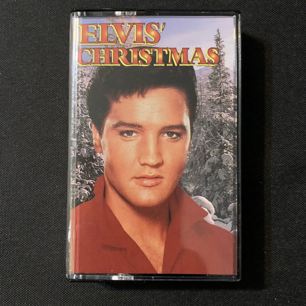 CASSETTE Elvis Presley 'Elvis' Christmas' (1995) tape Blue Christmas, Silent Night