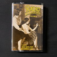 CASSETTE Radio Remembered Volume 3 (1992) comedy Red Skelton, Dennis Day