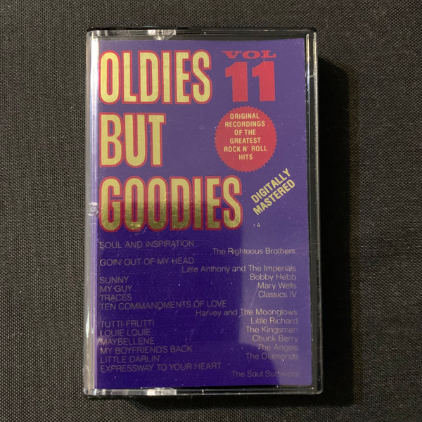 CASSETTE Oldies But Goodies Vol. 11 (1985) Little Richard, Righteous Brothers, Bobby Hebb, Mary Wells