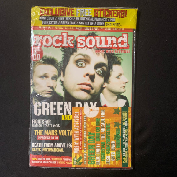MAGAZINE Rock Sound #70 Mar 2005 Green Day, Nightwish, Mars Volta, Death From Above 1979