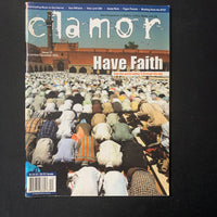 MAGAZINE Clamor #23 Nov/Dec 2003 Faith, Saul Williams, Aesop Rock, Pagan Parents, WTO