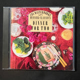CD CBS Masterworks Dinner For Two (1990) Tchaikovsky, Rachmaninoff, Chopin, Mendelssohn