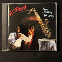CD A.C. Reed 'I'm In the Wrong Business!' (1987) blues saxophone