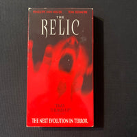 VHS The Relic (1997) Penelope Ann Miller, Tom Sizemore, James Whitmore