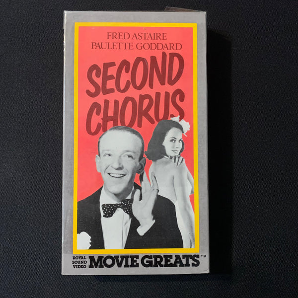 VHS Second Chorus (1941) Fred Astaire, Paulette Goddard, Artie Shaw, Charles Butterworth