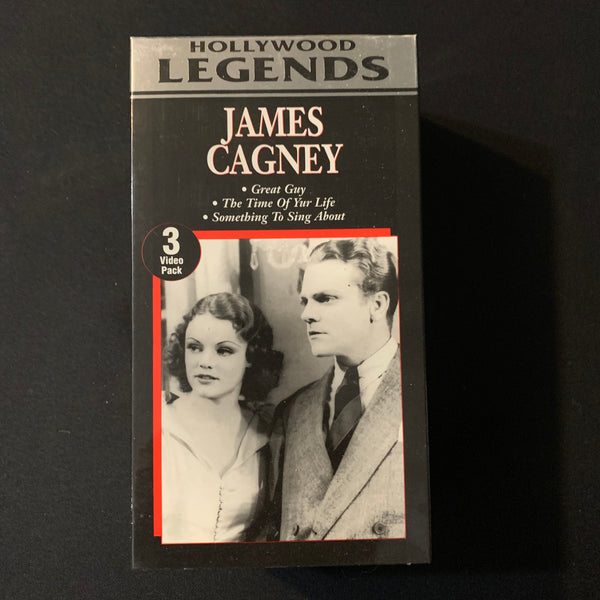 VHS James Cagney 3-Pack (1995) Great Guy, Time Of Your Life, Something To Sing About