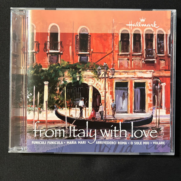 CD Hallmark From Italy With Love (2004) Orchestra Belgiorno, Funiculi Funicula, O Sole Mio