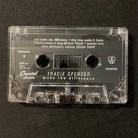 CASSETTE Tracie Spencer 'Make the Difference' (1990) tape This House, Save Your Love