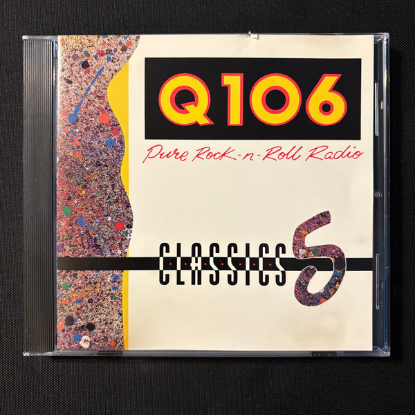 CD Q106 Classics Volume 5 (1991) James Gang, Moody Blues, Jethro Tull, Wherehouse Records