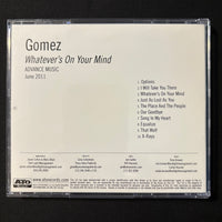CD Gomez 'Whatever's On Your Mind' (2011) advance promo