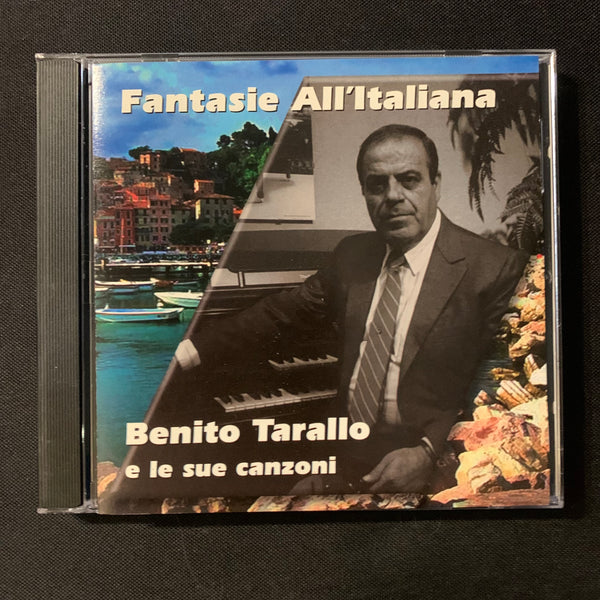 CD Benito Tarallo e le sue canzoni 'Fantasie All'Italiana' Italian music, accordion, melodica