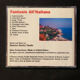 CD Benito Tarallo e le sue canzoni 'Fantasie All'Italiana' Italian music, accordion, melodica