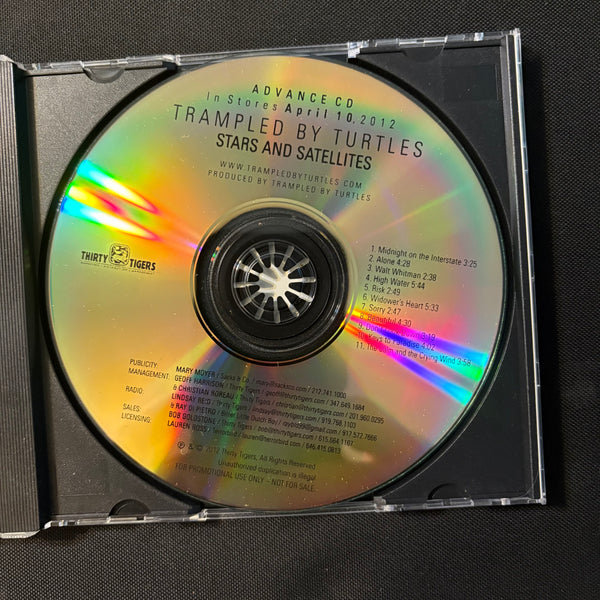 CD Trampled By Turtles 'Stars and Satellites' (2012) advance promo