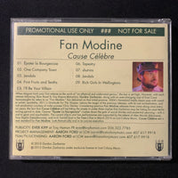 CD Fan Modine 'Cause Celebre' (2013) promo advance CD indie rock